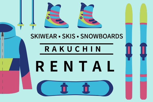Skiwear•Skis•Snowboards Rakuchin Rental